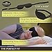 Luxury Sleep Mask with Ear Plugs | Light Blocking Eye Mask for Sleeping Deeper | Features Memory Foam, Contoured Design, Adjustable Strap & Ear Plugs | Insomnia Aid