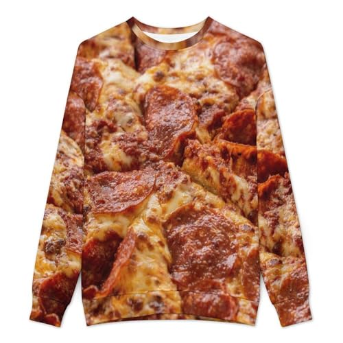 MoBlinko Pancake Rolls Mens Sweater Crewneck Sweater Lightweight Sweaters for Men Long Sleeve Pullover2