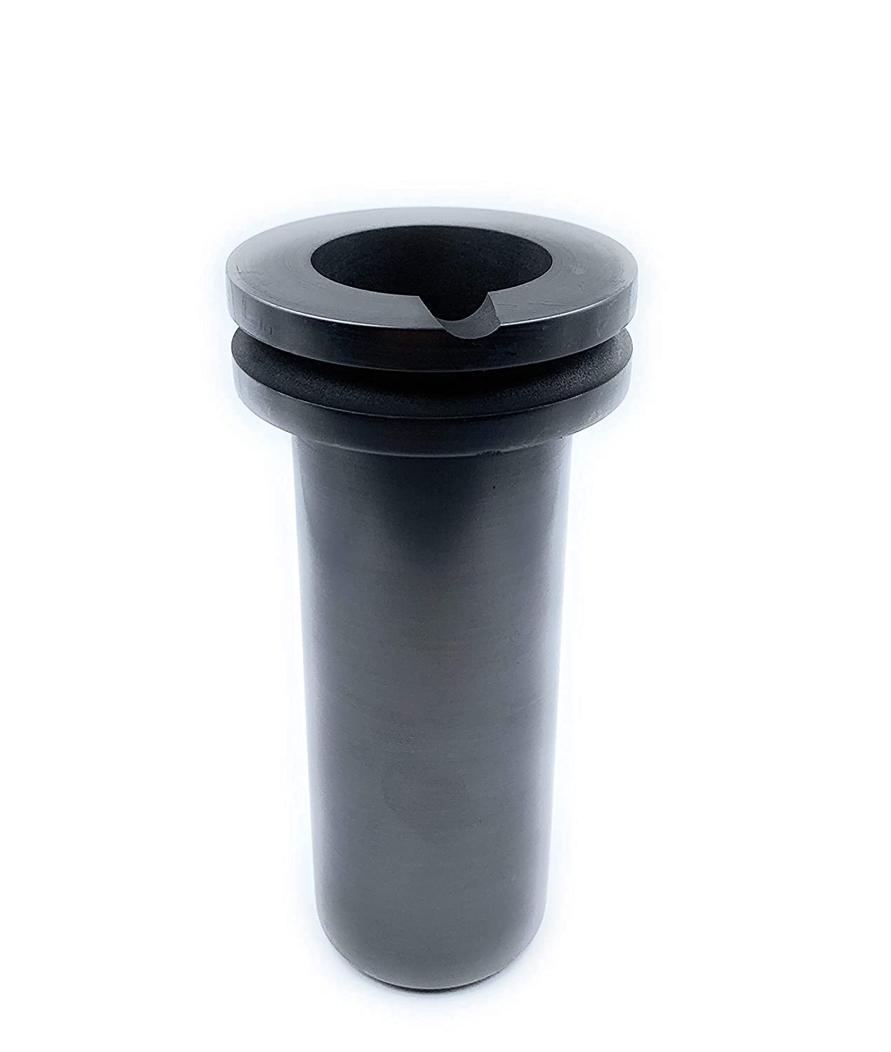 High Purity Graphite Crucible 1kg 65x125mm for Refining, Casting, Melting of Gold, Silver, Brass, Copper, Scrap Jewellery, etc for Goldsmith, Metallurgy, Foundry, Bullion, Refinery, Metalsmith