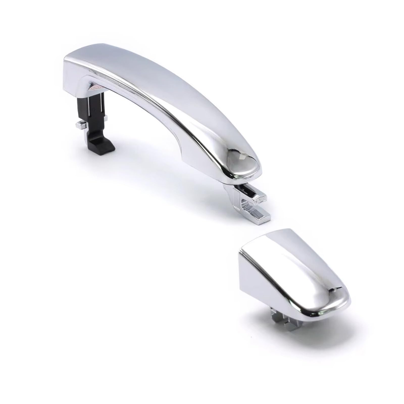Ningruibhd One Color Car Sliding Outer Door Handle For Ranger For Everest For T6 For T7 For Mazda For Bt50 2012-2020 Outer Exterior Door Handle Chrome(Handle No Key Hole)