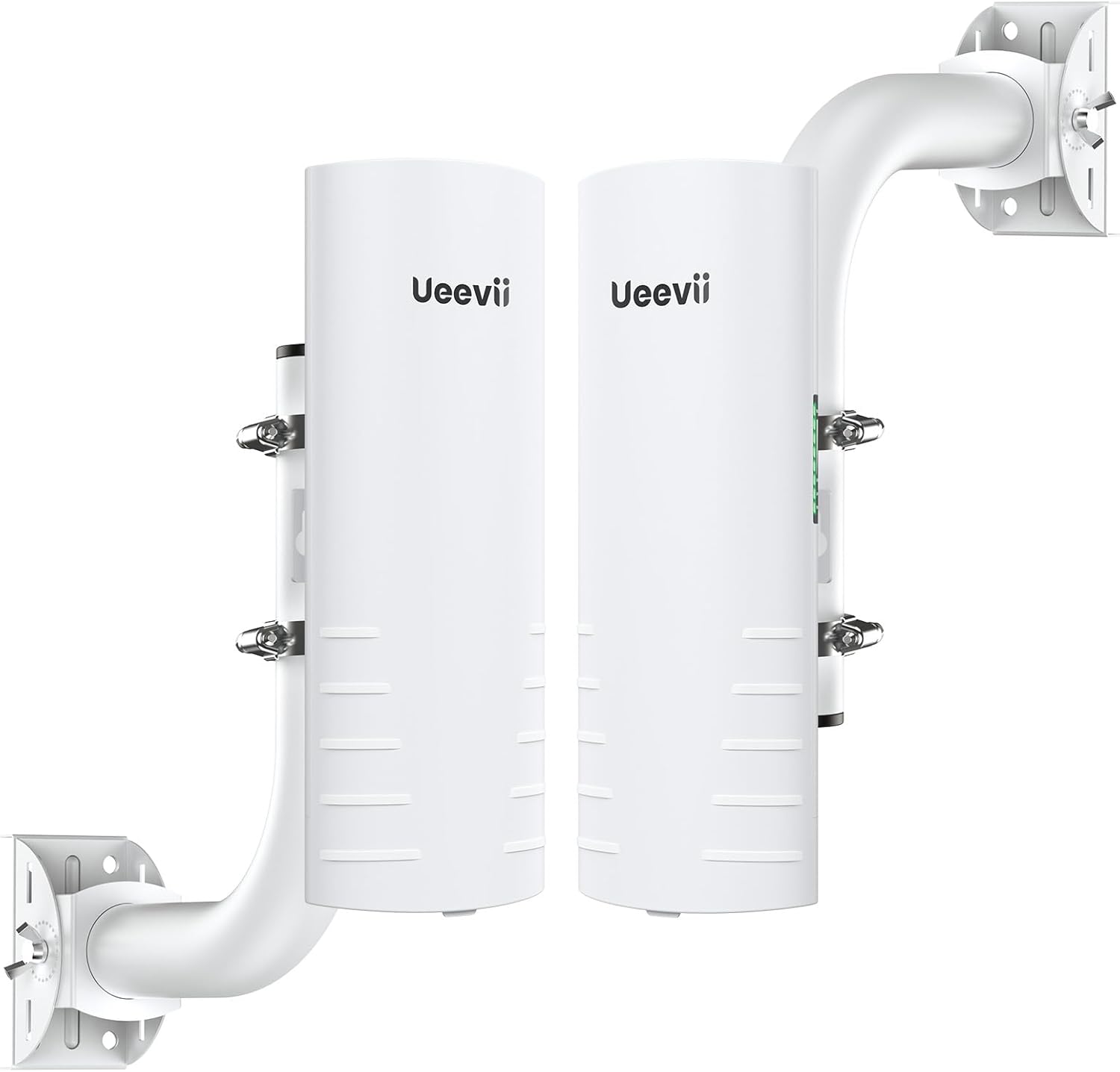 UeeVii CPE452 Outdoor Wireless Bridge for Long Range WiFi – Point to Point 5.8G – Extend Network to Barn/Garage – Starlink Compatible