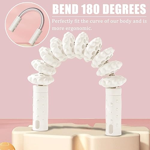 Miniatura 5 de Fascia Muscle Roller Varilla de masaje flexible, masajeador de drenaje linfático de mano, punto de activación, piernas y espalda, herramientas