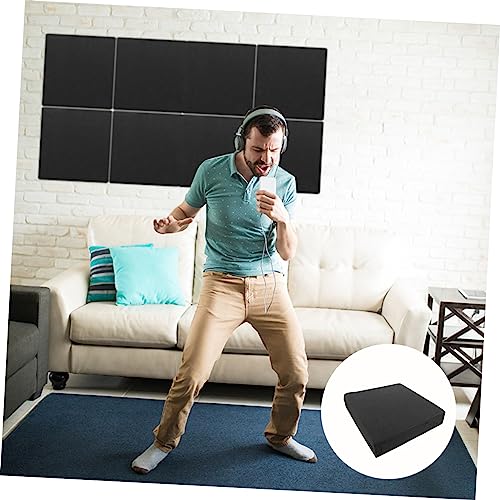 Kisangel 6pcs Paneles Acústicos de Espuma Ignífuga para Paredes con Reducción de Ruido para Estudio en Casa Sala de Grabación y Decoración de Sala de Batería miniatura 6