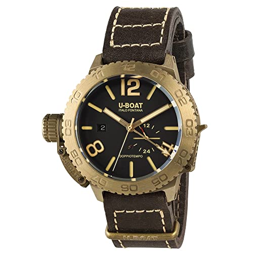 U-Boat 9008 Men’s Brown Doppiotempo Watch