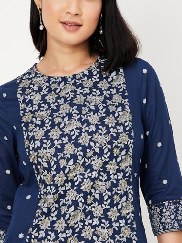 Image of Max Women's Cotton Regular Fit Casual Kurta