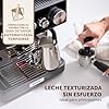 Breville Barista Sense Macchina per caffè espresso | Macchina da caffè con macinacaffè integrato e montalatte | Lancia vapore TempSense | Pompa italiana da 15 bar | Nero [VCF187X]