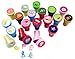 TINYMILLS 60 Pcs Holidays and Occasions Assorted Stampers for Kids 60 Different Stamper Designs Scrapbooking Craft Stampers Teacher Stampers