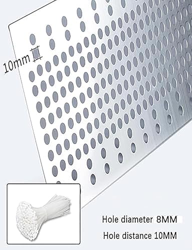Genişletilmiş metal örgü, dayanıklı: Esnek delikli panel, balkon dekorasyonu, pencere güvenliği, düşme koruması ve güvenlik çitleri, ev ve kavanoz için ideal - Görsel 4