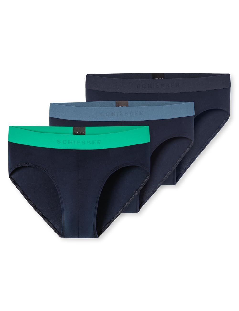 Schiesser Hombre 3 PACK Slips Algodon Multipack - 95/5
