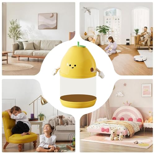 Couvercle de rangement de peluches sur tube vertical transparent