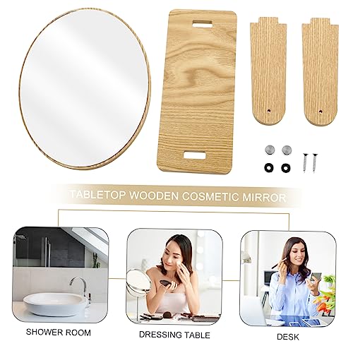 Miroir de maquillage avec support intégré pour soins précis - 8
