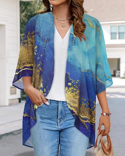 Image of Swimsuit Coverups for Women Sarong Beach Bikini Wrap Sheer Short Skirt Chiffon Scarf for Swimwear