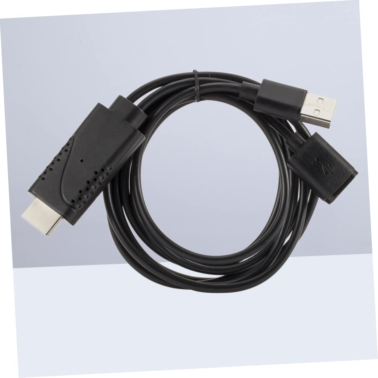 HOMSFOU 3stücke Usb Adapterkabel Für Ios Und Usb Female Zu Male Hdtv-display Ladefunktion Schwarz Kompatibel Mit Smartphones Und Tablets