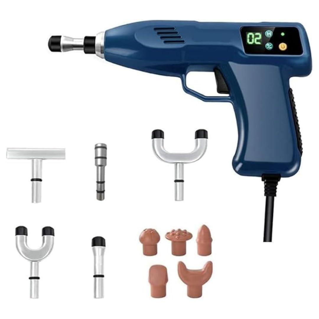Lipsa Electric Chiropractic Adjusting Tool Correction 10 Massage Heads Chiropractic Gun Orthopedic Physiotherapy Household Equipment-1100N Spine Massage Correction (B0D93NJ64X) Amazon Price History, Amazon Price Tracker