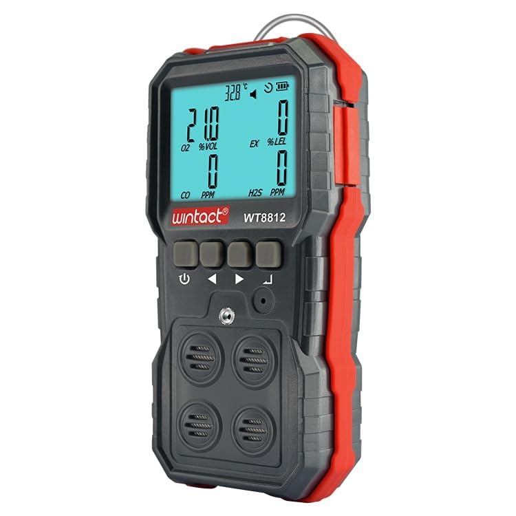 WINTACT Gas Monitor Detector, enviorment Temperature. Wintact 4-Gas Detector | Multi-Gas Monitor for CO, H2S, LEL, O2 Detection with Data Record and HIGH/Low Alarm. (B0D1C9BZVK) Amazon Price History, Amazon Price Tracker