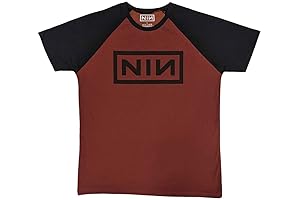 Nine Inch Nails T-Shirt for Women: Unleash Your Inner Rebel with This Classic Logo Raglan