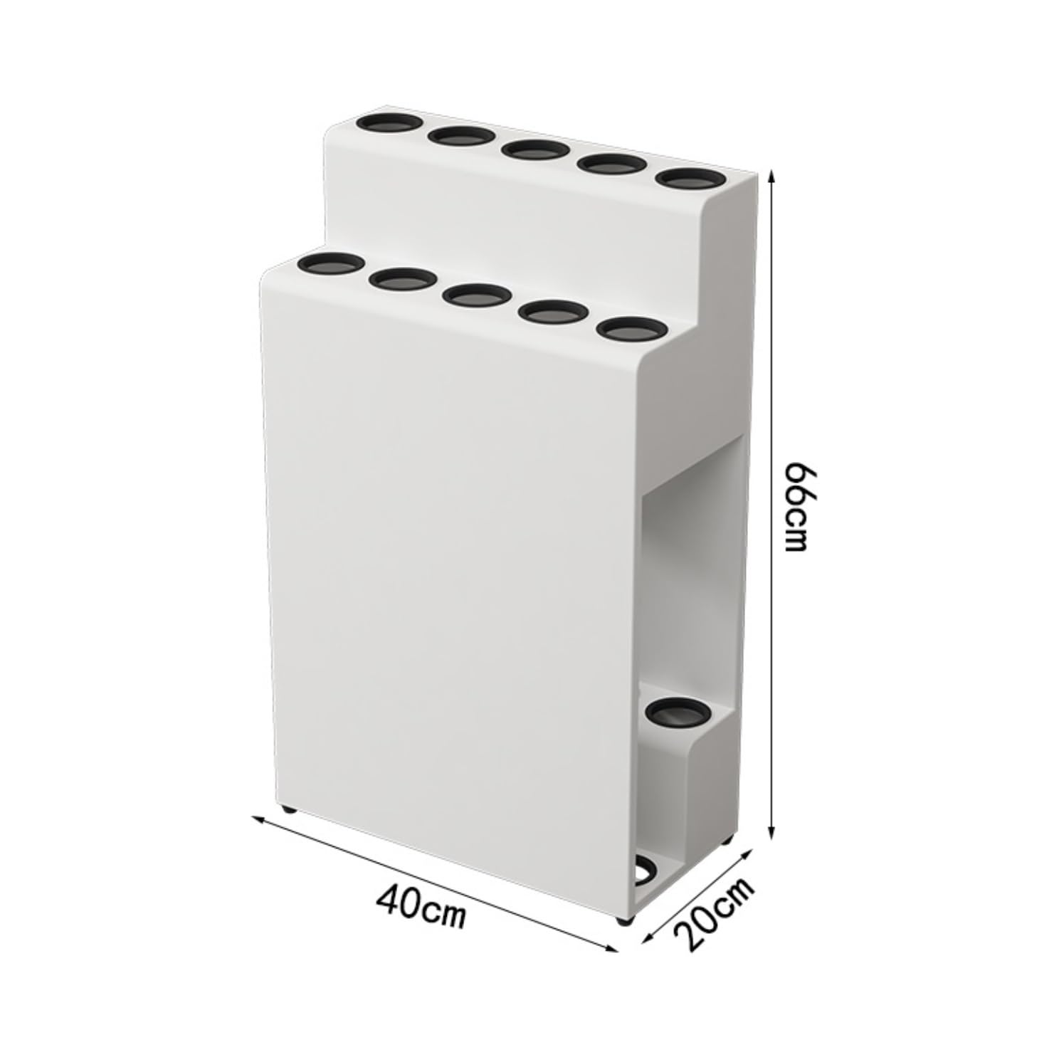 Aufbewahrung Ständer Golf Club Rack for 10 Clubs Lagerung Boden Display Home Office Golfschlager