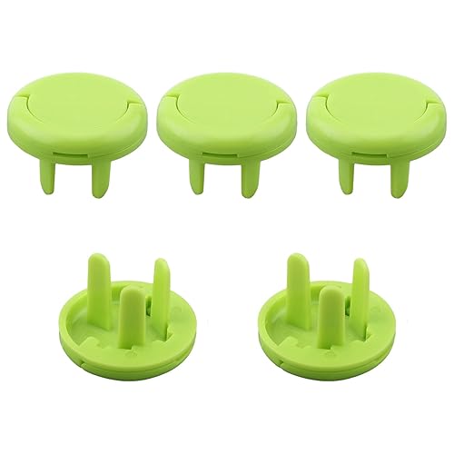 Fielect - Tapones de salida para niños (10 unidades), color verde