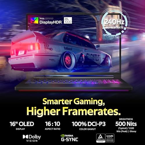Image of Lenovo Legion Pro 7i 16 inch WQXGA 240Hz Gaming Laptop, Intel Core Ultra 9 275HX, GeForce RTX 5080 16GB GDDR7, 32GB RAM, 2TB Storage (1TB SSD+1TB Docking Station), RGB Backlit Keyboard, Win11 Pro, Black