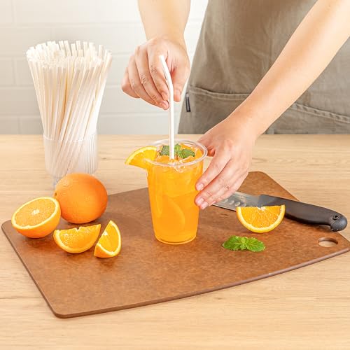 100 Pitillos de Papel Flexibles de 7.75 Pulgadas miniatura 5
