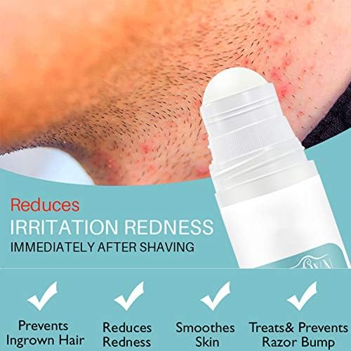 100 Ml Ingrown Hair Solution, Beard Growth Inhibitor Solution, After Shave Repair Serum for Ingrown and Razor Burns