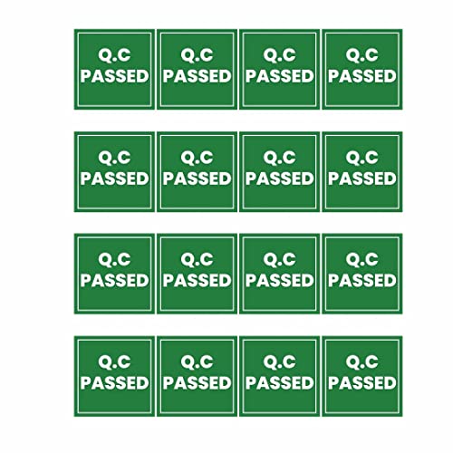 Image of CVANU 500pcs QC Passed Mini Sticker in Green Color Square Shape (20 X 20mm) cv1