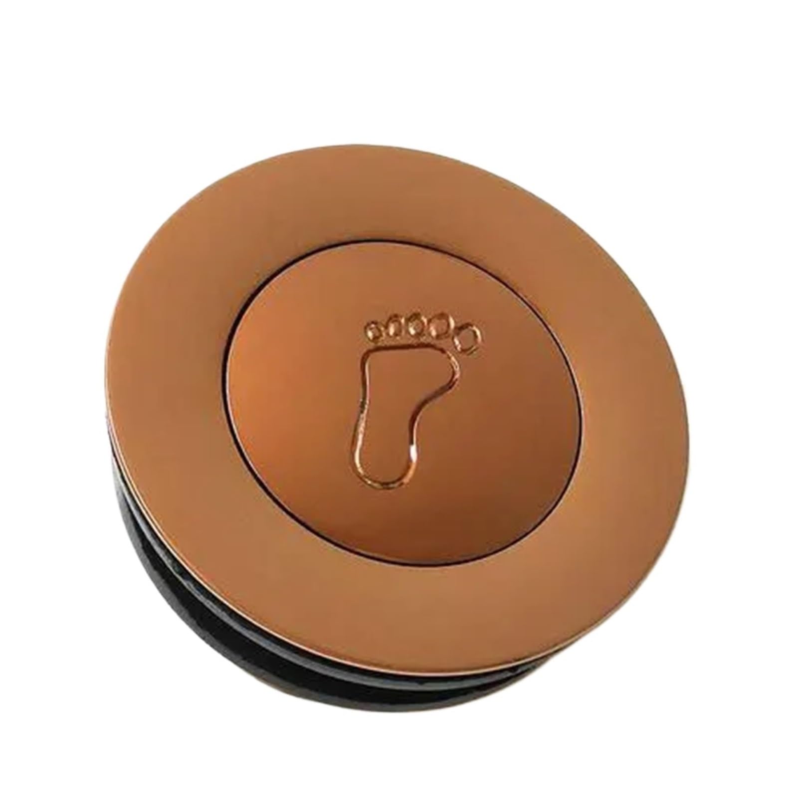 Bouchon de Baignoire escamotable Universel en Laiton(Rose Gold)