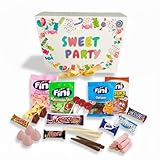 VILMA STORE - Regalo de cumpleaños para mujer. Caja chuches cumpleaños. Cesta regalo mujer. Caja sorpresa. Tarta de chuches. Birthday gift for women. Desayuno a domicilio sorpresa. Cesta regalo.