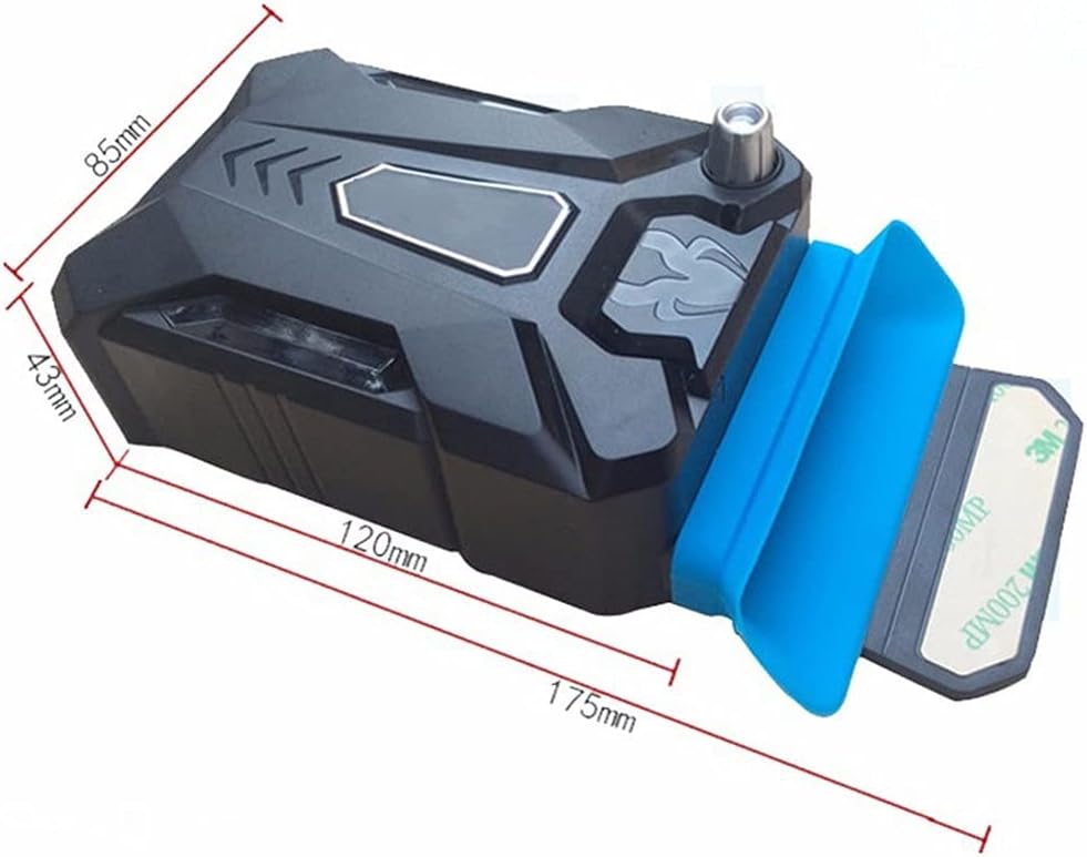 Vacuum Portable Laptop Cooler Air External Extracting Cooling Fan Notebook For 15 .6 17 Inch