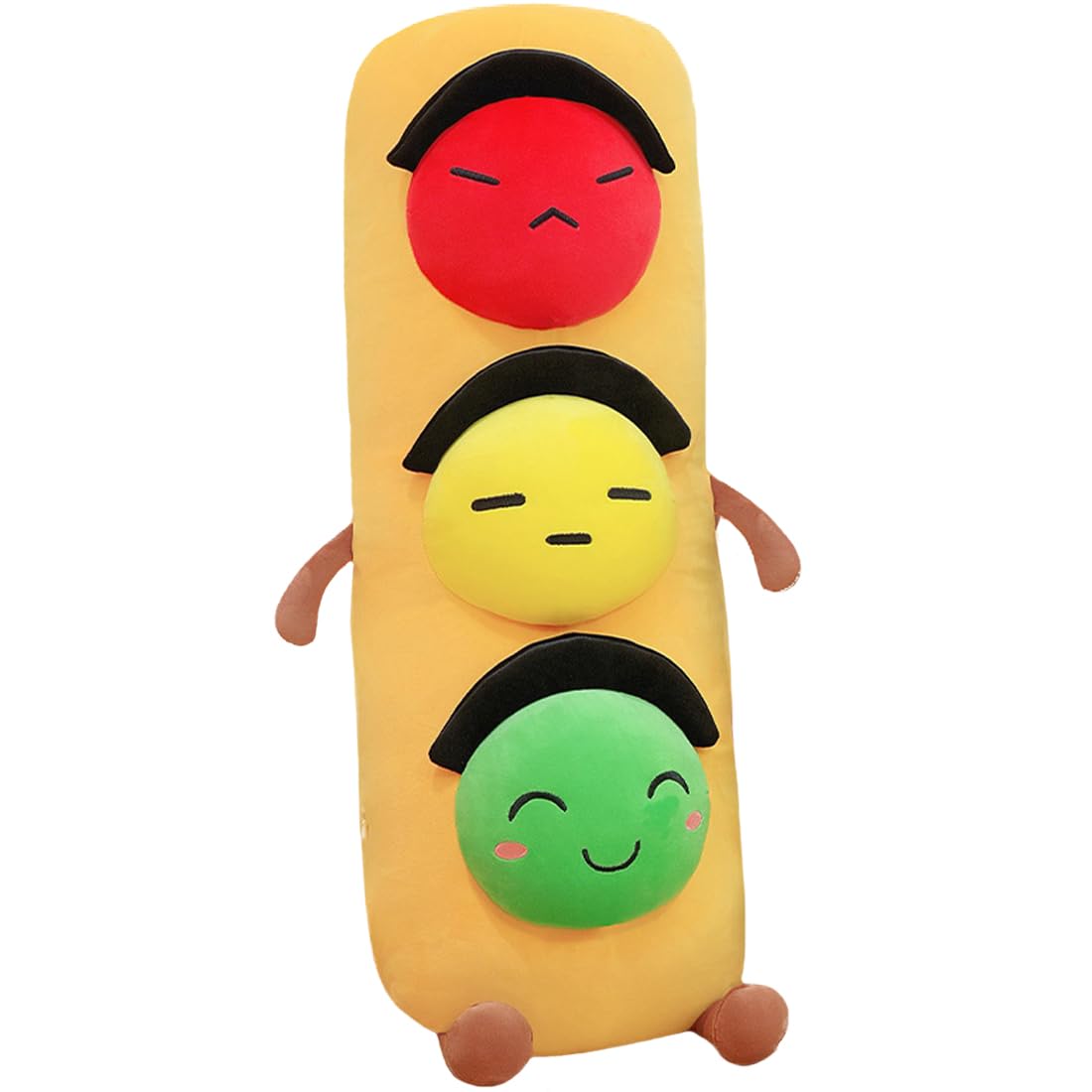 Amazon.co.jp: 座っているぽっちゃり黄色い猫ぬいぐるみ 大きな太った