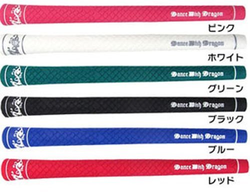 DWD Golf Grip, Dragon Scale Grip, Pink, No Backline, Pink, 1.6 oz (48 g), 0.60 No B