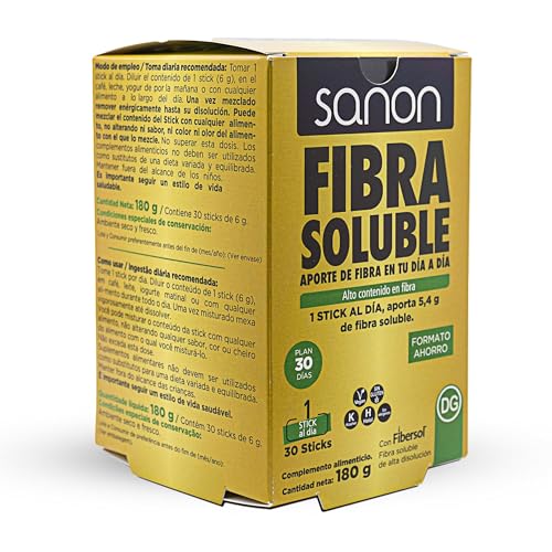 SANON Fibra soluble 30 sticks