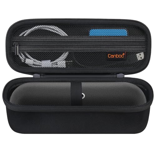 Ya en mundofriki.es: Canboc Funda de Transporte Altavoz Bluetooth portátil Beats Pill, Caja para Altavoz Bluetooth portátil, Bolsillo de Malla para Cable USB, Negro Mate (Solo Funda)
