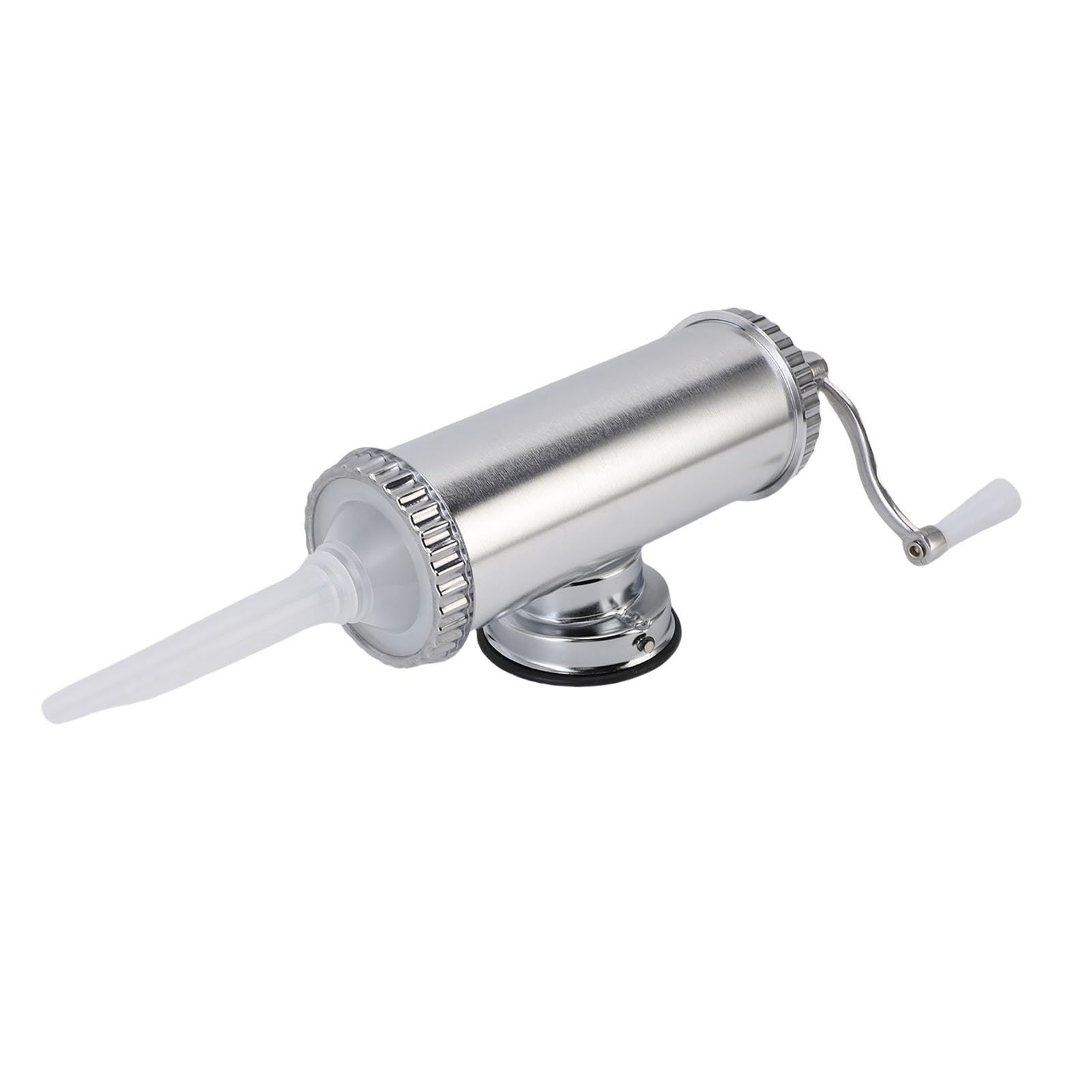 KIMISS Embutidora Manual de Salchichas de Acero Inoxidable | Máquina Llenadora de Carne Compacta para Uso Doméstico y Comercial, Eficiente y Ajustable (S 22,5 cm/8,86 pulgadas de diámetro)