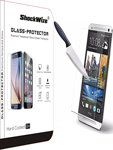 HTC Desire 626 / 626s Ballistic Screen Protector ShockWize [Tempered Glass] .3mm Thin Premium Real Glass Screen Protector HTC Desire 626 / 626s