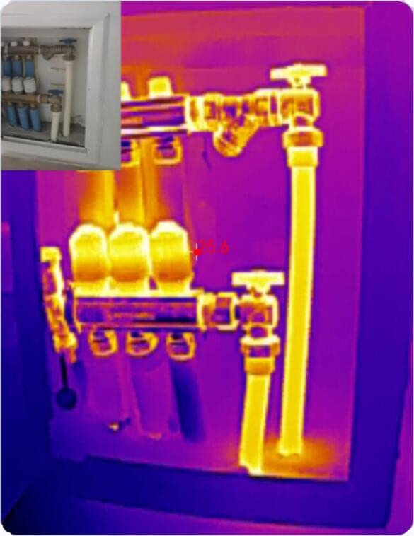 Miniatura 6 de TestHelper KCH-P2 Ultra Pequeño Mini Cámara Térmica Profesional Cámara Infrarroja Imager para Smartphones Android USB-C Tipo C Resolución 256X192,