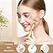 Yeamon 2 in 1 Face Massager Golden Facial Electric 3D Roller and T Shape Arm Eye Nose Massager Skin Care Tool