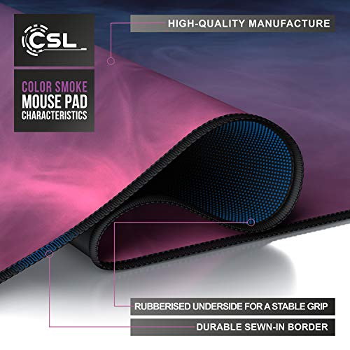 Image of TITANWOLF - XXL Gaming Mouse Pad - 900 x 400 x 3 mm - Extra Large Mouse mat - Table mat - Extra Large Size - Improved Precision and Speed - Rubber Base for Stable Grip - Washable