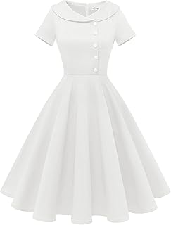 Women's 1950s Vintage Audrey Hepburn Style Cocktail Swing Dresses