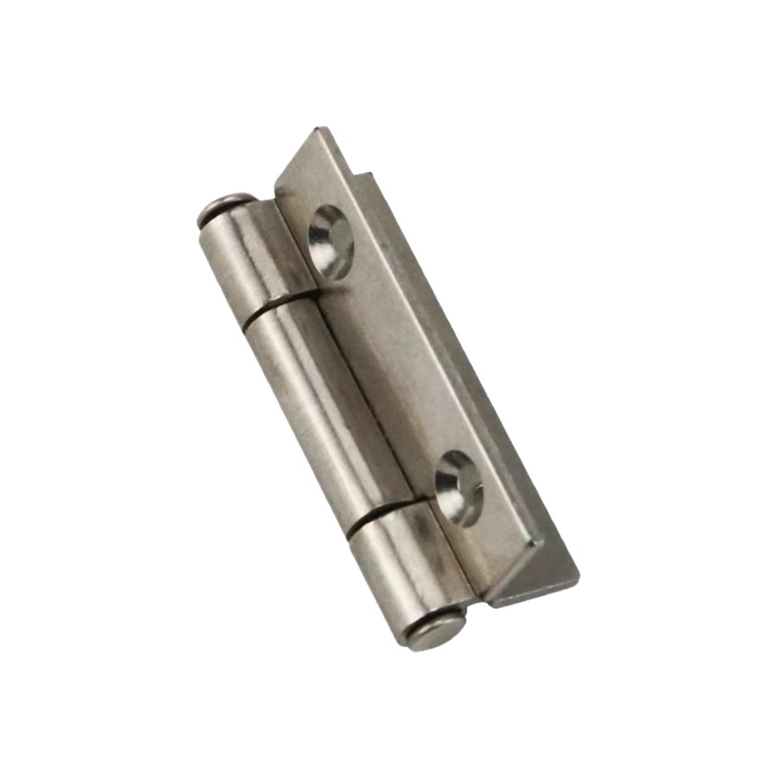 Charnière carrée inox anti-affaissement pour porte de meuble industriel