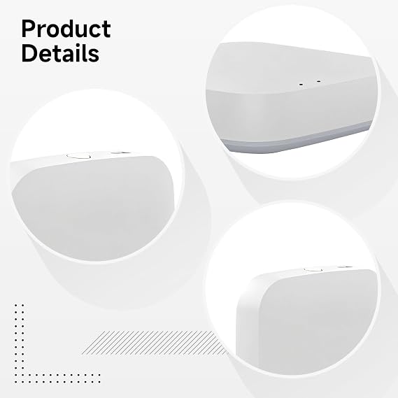 Zigbee 3.0 Smart Hub, Wireless Gateway for Alexa & Assistant, Control 50 Devices, Manage from App