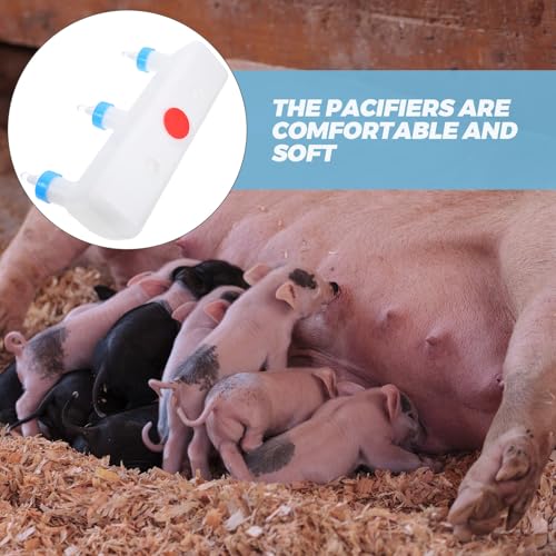 Gain facilité alimentation élevage avec mangeoire à lait multiple - 3