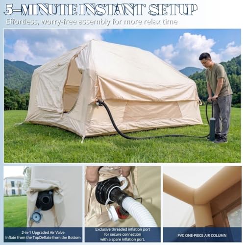 Carpa Inflable para SUV Camping 8 Personas 10'x8'x6.9' miniatura 6