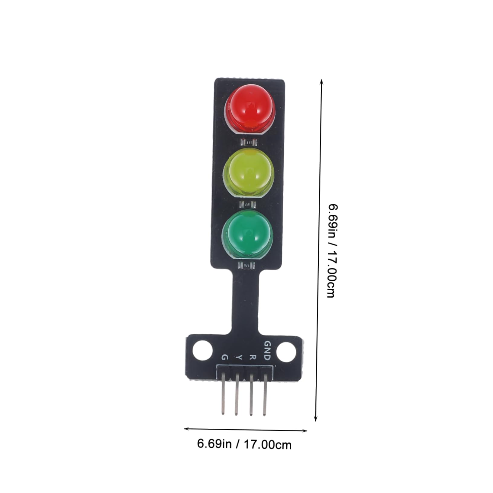 Amazon.co.jp: Baluue 6個 信号機モジュール 交通信号制御モジュール