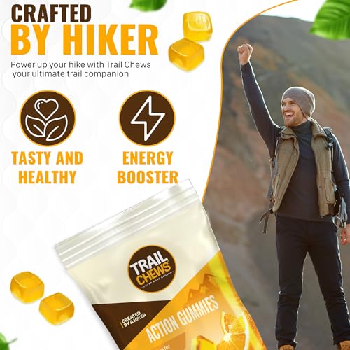 Image of - Variety Pack - 4-in-1 Energy Gummies for Energy, Hydration, Immunity, and Recovery. 50mg Yerba Mate Caffeine, 403mg Essential Vitamins, and 1000mg BCAAs per Serving. Plant-Based & Gluten-Free. 12 Single-Serving Bags, 10 Gummies Each.