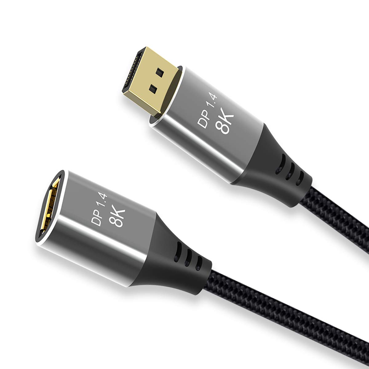 Xiwai Cavo Di Prolunga DisplayPort 1.4 Maschio-Femmina, 8K A 60Hz E 4K A 144Hz, Compatibile Con PC E TV, Lunghezza 1 Metro - 5