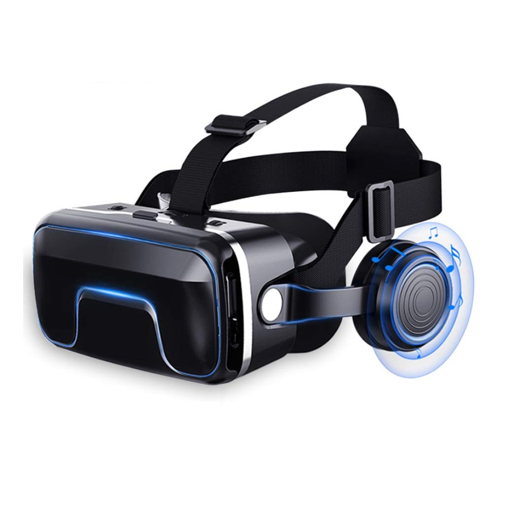 Auricolare di realtà virtuale 3D VR, occhiali per la realtà virtuale universale adatti per bambini e adulti, occhiali VR 3D adatti per 4,7 "-6.0" telefoni cellulari