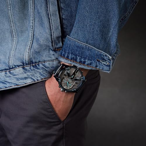 Image of Diesel Mr. Daddy 2.0 Men's Watch, Stainless Steel Chronograph Sports Watch for Men
