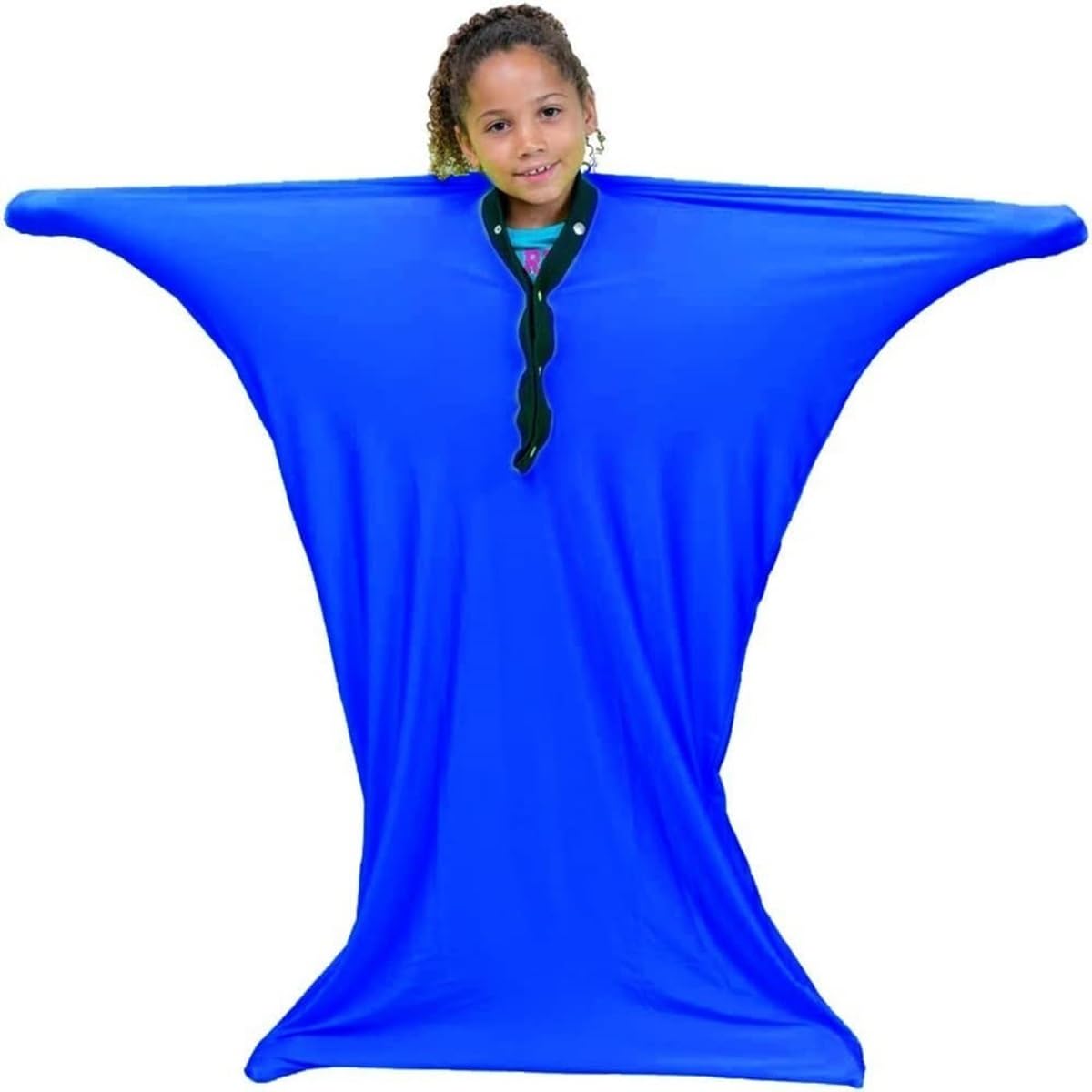 Kangxysq Dark Blue Dynamic Sensory Sock Sensory Body Sock For Adults Sensory Sack With Light Breathable Polyester(,X-Large/Xl)
