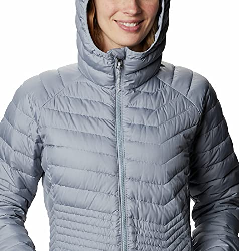 Image of Columbia Women Solid Powder Lite Mid Jacket Hoodie